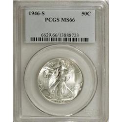 1946-S 50C MS66 PCGS