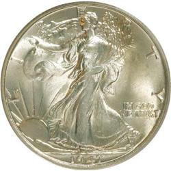 1947 50C MS66 PCGS