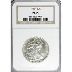 1940 50C PR65 NGC