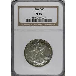 1940 50C PR65 NGC