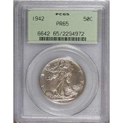 1942 50C PR65 PCGS