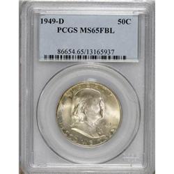 1949-D 50C Full Bell Lines MS65 PCGS