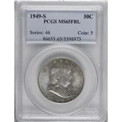 1949-S 50C Full Bell Lines MS65 PCGS