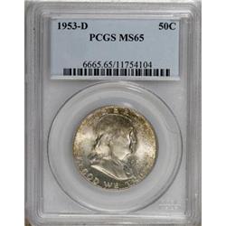 1953-D 50C MS65 PCGS