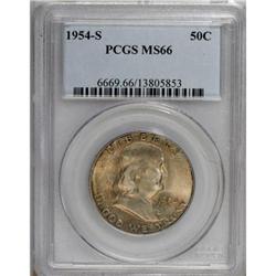 1954-S 50C MS66 PCGS
