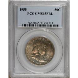 1955 50C Full Bell Lines MS65 PCGS