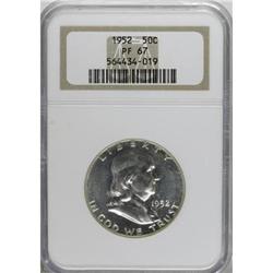 1952 50C PR67 NGC 
