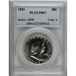 1953 50C PR67 PCGS