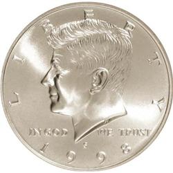 1998-S 50C SMS MS69 NGC