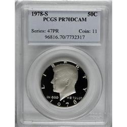 1978-S 50C Deep Cameo PR70 PCGS