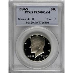 1980-S 50C Deep Cameo PR70 PCGS