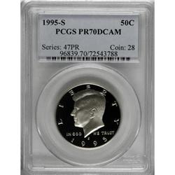 1995-S 50C Clad Deep Cameo PR70 PCGS