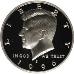 1996-S 50C Clad Deep Cameo PR70 PCGS