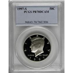 1997-S 50C Clad Deep Cameo PR70 PCGS