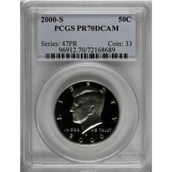 2000-S 50C Clad Deep Cameo PR70 PCGS
