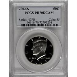 2002-S 50C Clad Deep Cameo PR70 PCGS
