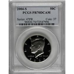 2004-S 50C Clad Deep Cameo PR70 PCGS