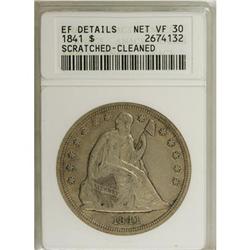 1841 $1 VF30 ANACS