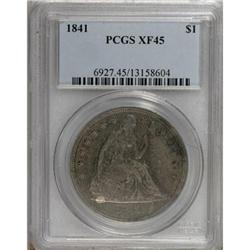 1841 $1 XF45 PCGS