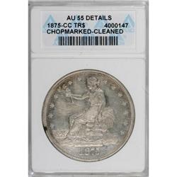 1875-CC T$1 AU55 ANACS