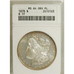 1878 8TF $1 MS64 ANACS