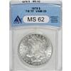 Image 1 : 1878 7/8TF $1 Strong MS62 ANACS