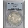 Image 1 : 1878 7/8TF $1 Strong MS64 PCGS