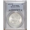 Image 1 : 1878 7TF $1 Reverse of 1878 MS65 PCGS