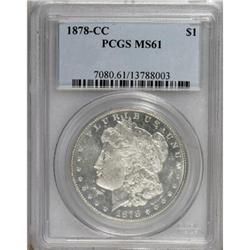 1878-CC $1 MS61 PCGS