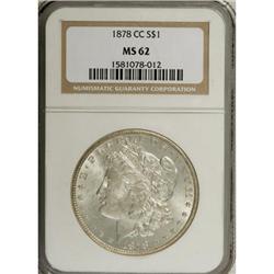1878-CC $1 MS62 NGC