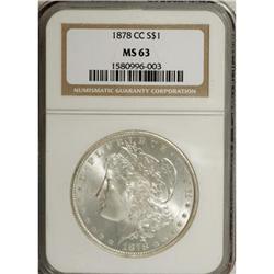 1878-CC $1 MS63 NGC