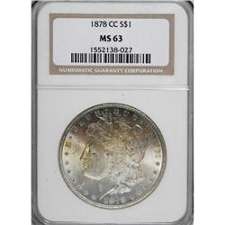 1878-CC $1 MS63 NGC