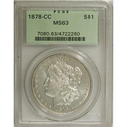 1878-CC $1 MS63 PCGS