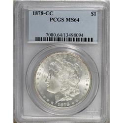 1878-CC $1 MS64 PCGS