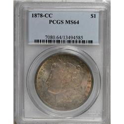 1878-CC $1 MS64 PCGS