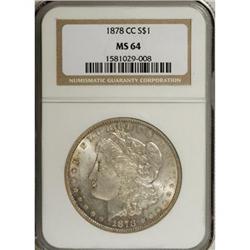 1878-CC $1 MS64 NGC