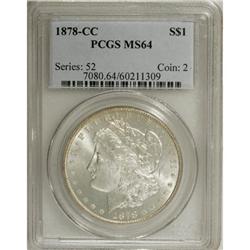 1878-CC $1 MS64 PCGS