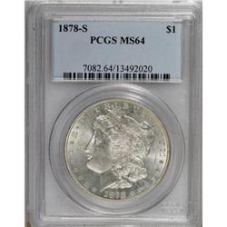 1878-S $1 MS64 PCGS