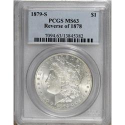 1879-S $1 Reverse of 1878 MS63 PCGS