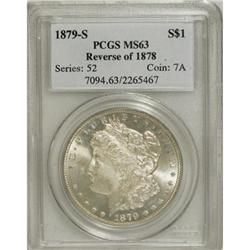 1879-S $1 Reverse of 1878 MS63 PCGS