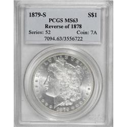 1879-S $1 Reverse of 1878 MS63 PCGS