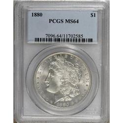 1880 $1 MS64 PCGS