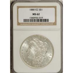 1880-CC $1 MS62 NGC