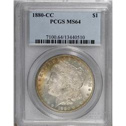 1880-CC $1 MS64 PCGS