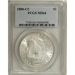 1880-CC $1 MS64 PCGS