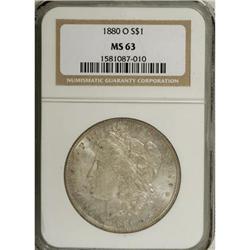 1880-O $1 MS63 NGC