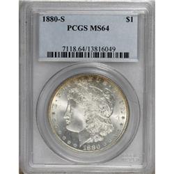 1880-S $1 MS64 PCGS