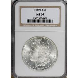 1880-S $1 MS66 NGC
