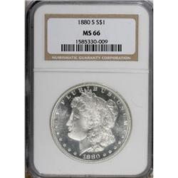 1880-S $1 MS66 NGC