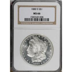 1880-S $1 MS66 NGC